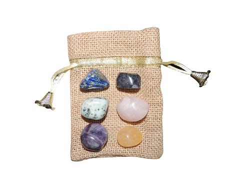 Buy Sahib Healing Crystals for Pregnancy Tumbled Stones Set for Reiki ...