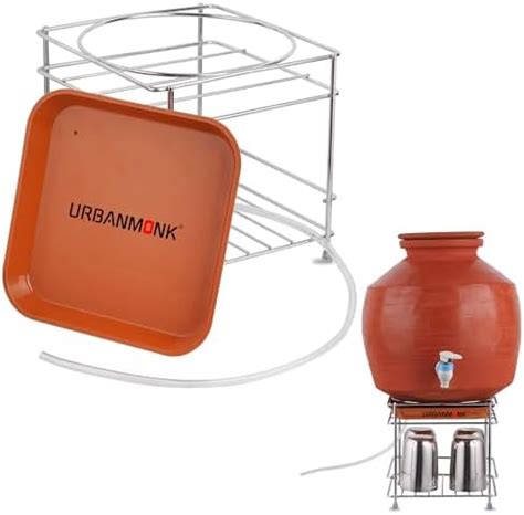 Buy shaan Glister Single Ring Matka/Pot Stands with Stainless Steel ...