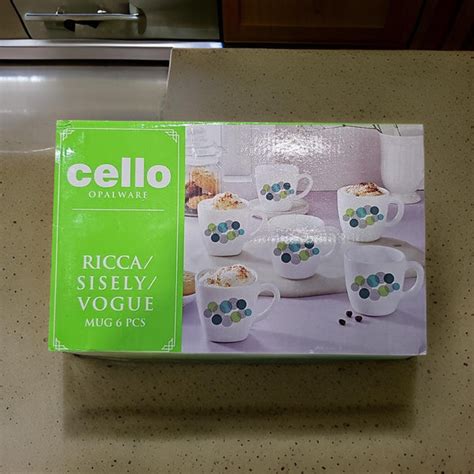 AM0893 CELLO Ricca Mug 6 Pcs Set 100ml (Multi Design) – Amd-Deodap