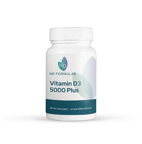 Vitamin D3 5000 Plus — 5000 IU Vitamin D Supplement | ND Formulas