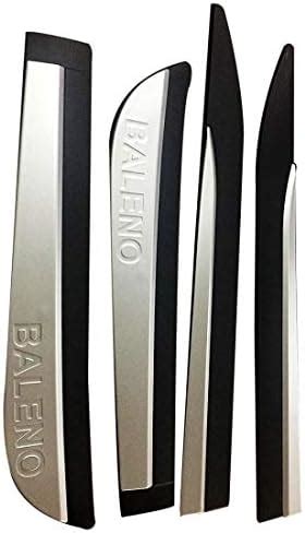 AUTOXYGEN Side Door Cladding Beading Black And Silver Accessories For ...