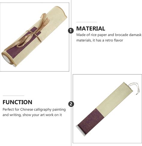 Buy Chinese Xuan Paper Art Wall Scrolls Blank Hanging Scrolls ...