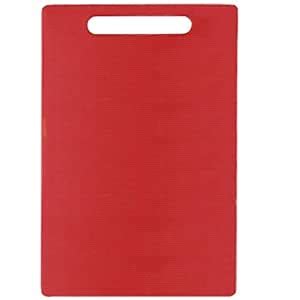 Buy Kuber Industries Plastic Chopping Cutting Board with Handle (Pink ...