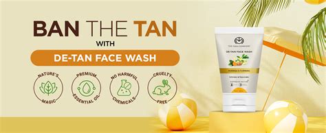 The Man Company De Tan Face Wash for Men with Turmeric & Moringa - 100 ...