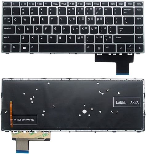 Buy LXDDP Laptop Replacement US Layout Keyboard for HP EliteBook Folio ...