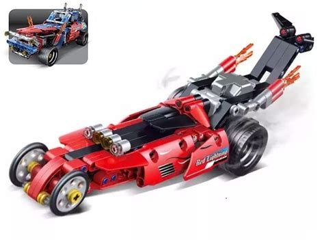 Invite Enterprise Constructor Speed Racer Technic Pull Back Super Racer ...