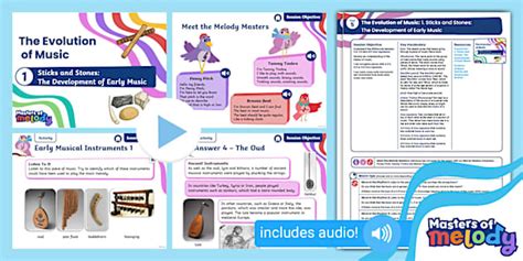 👉 Year 5 The Evolution of Music - Session 1