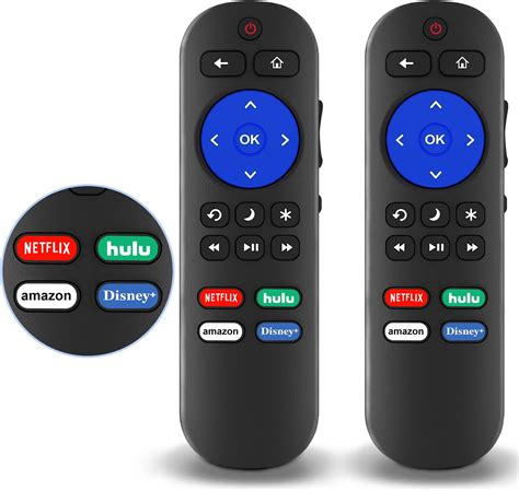 Amazon.com: Remote Compatible with All Hisense Roku TV, Universal for ...
