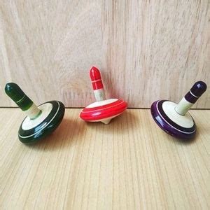 Wooden Spinning Tops Toys for Kids Set of 3 pcs - Curiosity & Fine Mot ...