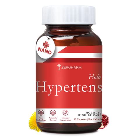 Buy Zeroharm Hypertens | Plant-Based Formula | Supports Healthy Blood ...