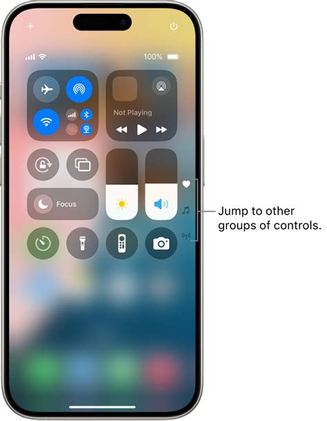 Use and customize Control Center on iPhone - Apple Support (IN)