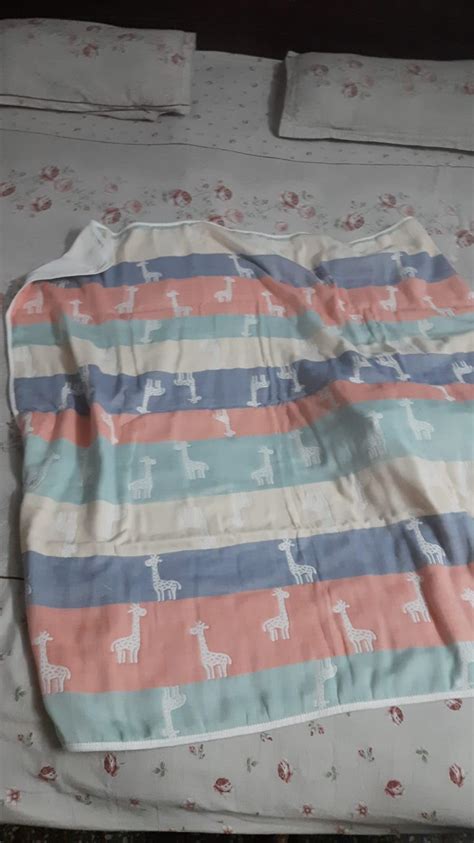 Buy SYGA Baby'S 6 Layer Muslin Swaddle Wrap Cotton Stroller Cover ...