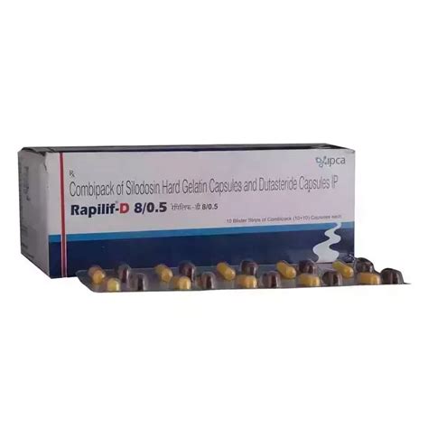 Rapilif-D 8/0.5 Capsule Combipack Price, Uses, Side Effects ...