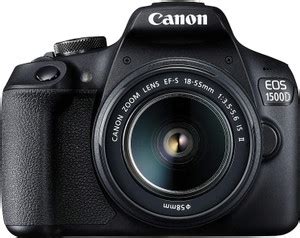 Canon EOS 1500D DSLR Camera Body+ 18-55 mm IS II Lens Price in India ...