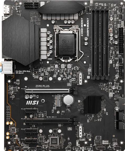 MSI Z590 Plus Motherboard Price in India, Full Specifications and Key ...