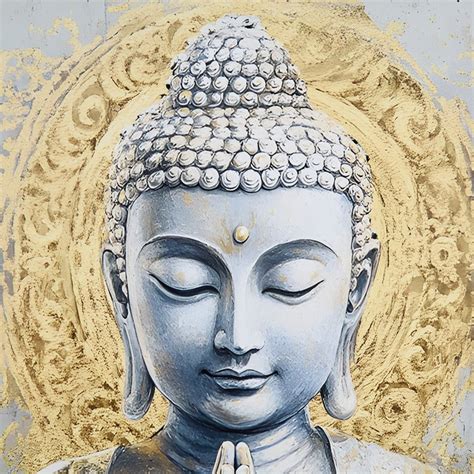 Buy Brezza Set of 3 Canvas Buddha Picture Frames from Home Centre at ...