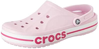 Buy Crocs Unisex-Adult Bayaband Clog Ballerina Pink/Candy Pink_N Clog ...