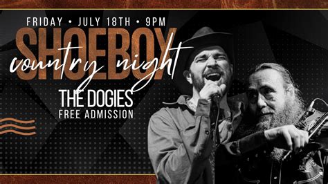 Shoebox Country Night: The Dogies, 84 Provost Street, New Glasgow, NS ...