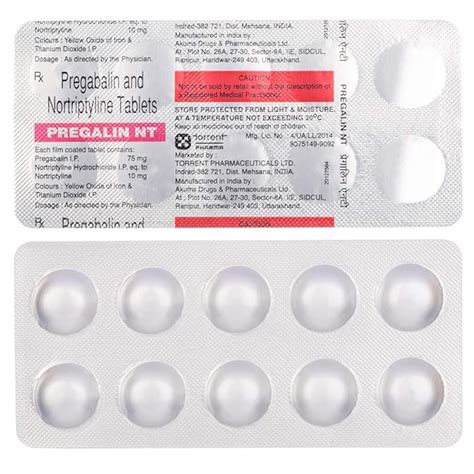 Pregalin NT - Strip of 10 Tablets : Amazon.in: Health & Personal Care