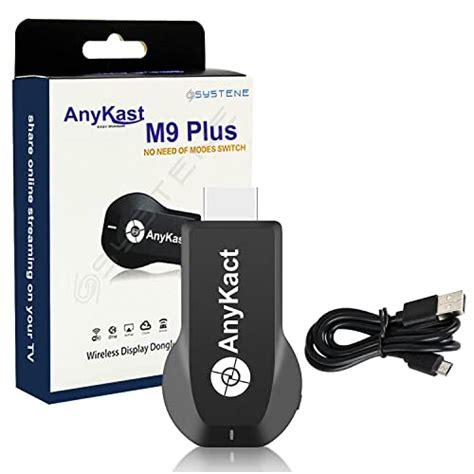 SYSTENE® M9 Plus WiFi Wireless Display 4K Cast HDMI Dongle for LED TV ...