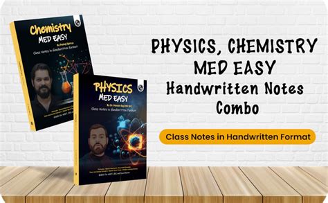 Buy PW Physics, Chemistry Med Easy | Notes, Formulas, Tips & Tricks for ...