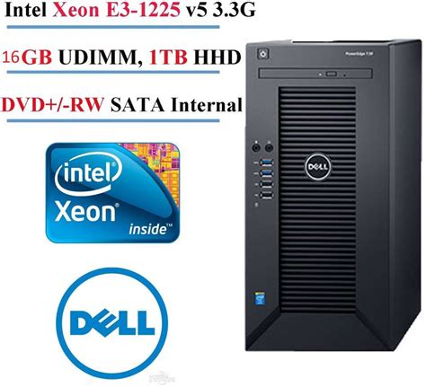 DELL T30 T3016GB Tower Server Price in India - Buy DELL T30 T3016GB ...
