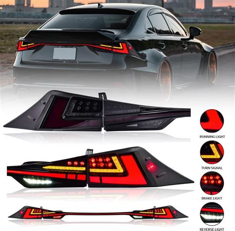 Buy New Accessory for Lexus IS250 Tail Lights 2014-2020 IS350 Trunk ...