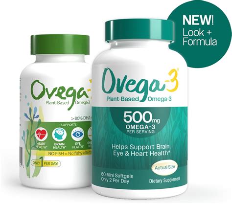 OVEGA-3 Plant-Based Omega-3 from Algal Oil Daily India | Ubuy