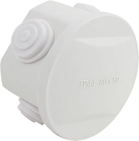 YXQ 86x56mm Junction Box Electrical Project Enclosure DIY Round Case ...