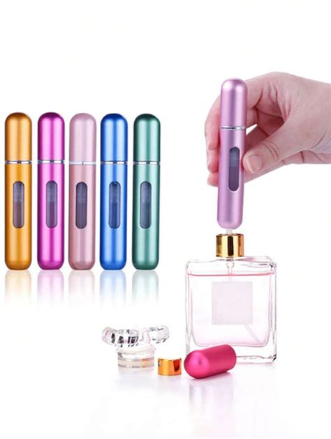 3pcs Bright Pink Mini Travel Perfume Refillable Empty Atomizer, Mini ...