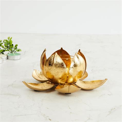 Buy Corsica Kamal Metal T-Light Holder from Corsica by Home Centre at ...