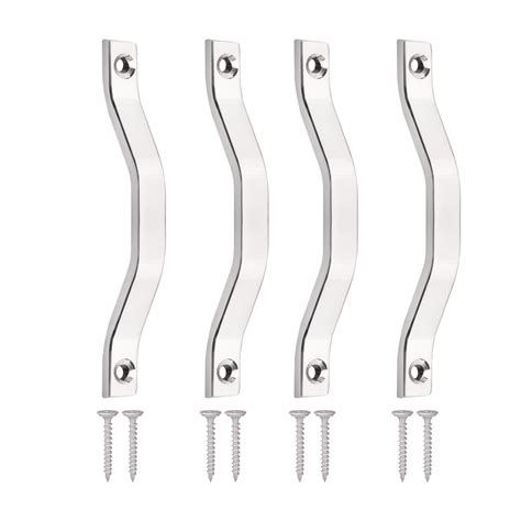 Stainless Steel 202 No Design Front Screw Drawer Handle - 4 Inch SS ...