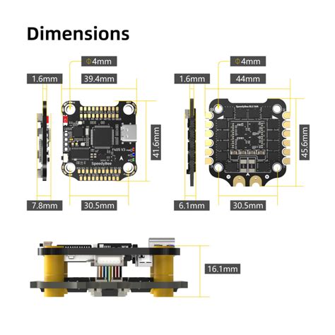 Original SpeedyBee Flying Tower F405 V3 and 50A F4 Flying Tower Flight