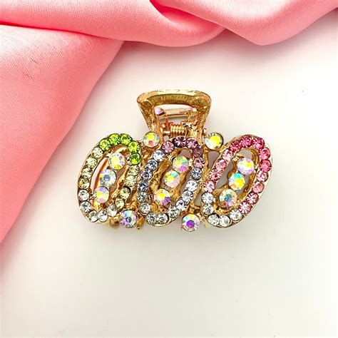 Affordable Stone Studded Hair Clutcher– Oralia India