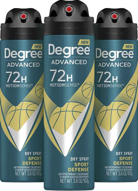 Amazon.com : Degree Men Antiperspirant Deodorant Dry Spray Sport ...