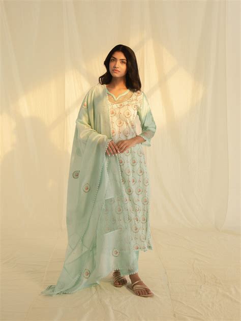 High Tea Cotton Kurta