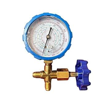 Manifold Pressure Gauge and Refrigerant Testing Charging Evacuation for ...