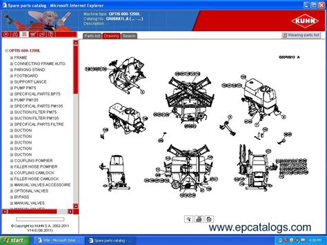 Kuhn Spare Parts Catalogue Online - Catalog Library