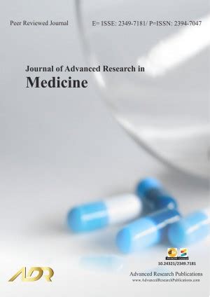 Journal of Advanced Research in Medicine