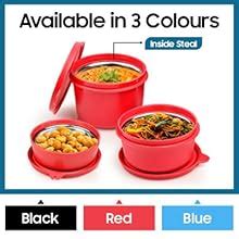 Buy Signoraware Monarch Stainless Steel Storage Container | Airtight ...