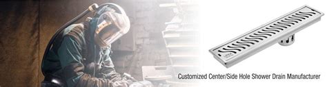 Customized Center/Side Hole Shower Drain Manufacturer | Lipka Home