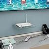 Plantex Glass Setup Box Stand Wall Mounted/Wi-Fi Router Stand/Shelves ...