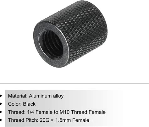MECCANIXITY Mic Stand Adapter 1/4 Female to M10 India | Ubuy