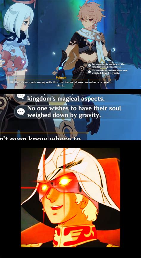 Their Souls are Weighed Down by Gravity. : r/Gundam