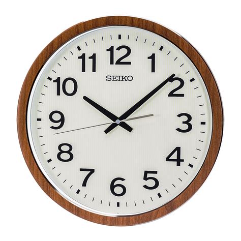 SEIKO ONLINE STORE QXA799B Brown Case Wall Clock – SEIKO CLOCKS INDIA