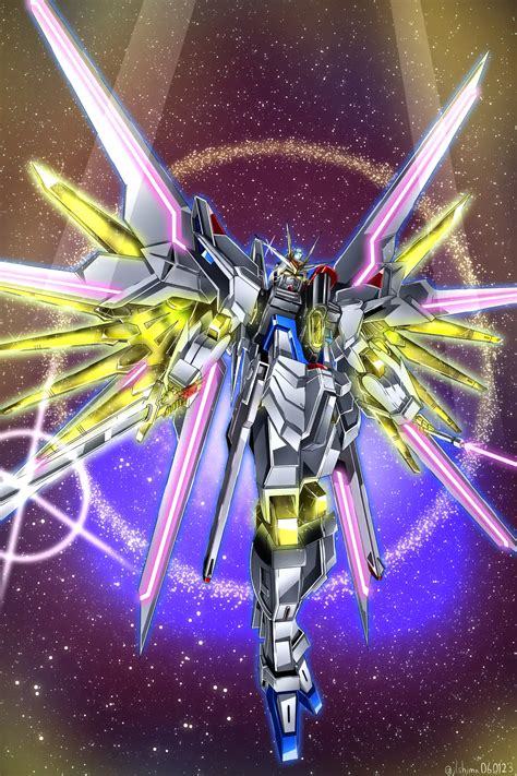 ZGMF/A-262PD-P Mighty Strike Freedom Gundam - Mobile Suit Gundam SEED ...