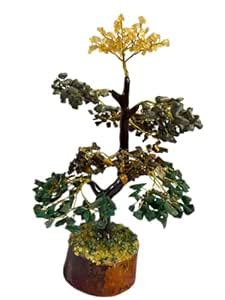 N.T GEMS Seven Chakra Crystals and 300 Gemstones Tree Showpiece for ...