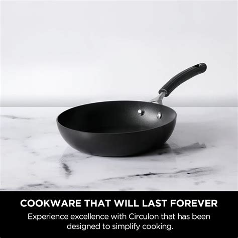 Circulon Origins Non-Stick 26cm Kadai Frypan 3 Piece Set