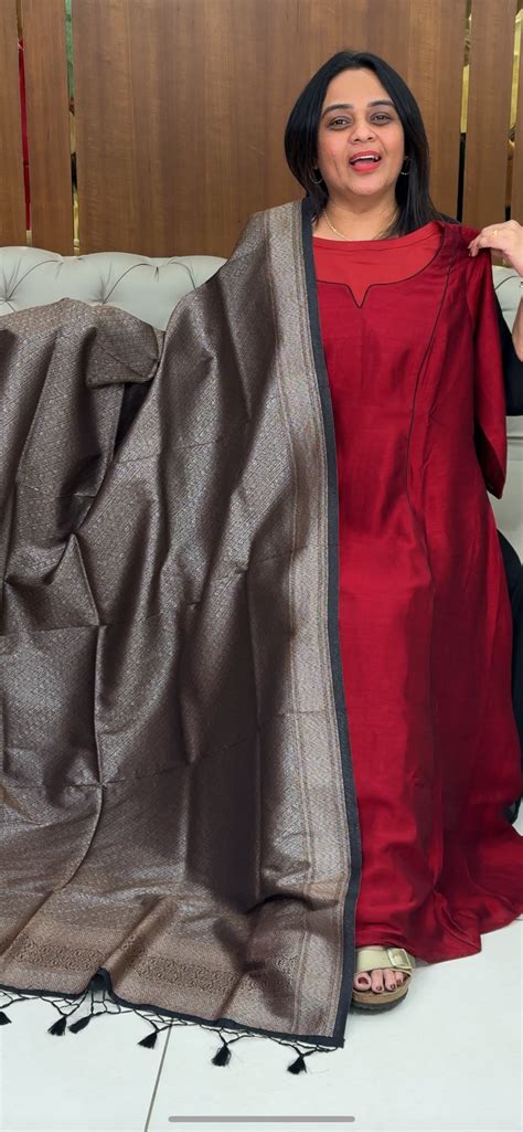IHA'S IN-HOUSE LONG ALINE TOP AND DUPATTA - IHA 29753 – Iha Designs ...