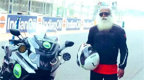 Sadhguru Bike Riding On Race Track MotoGP Racing India Know What He ...